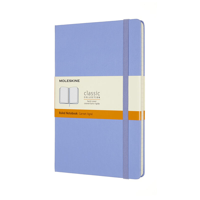 Moleskine Notebook Large Ruled Hard Hydrangea Blue image number 0